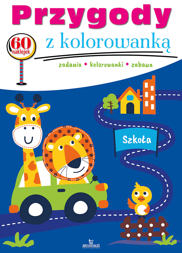 Książka - Przygody z kolorowanką