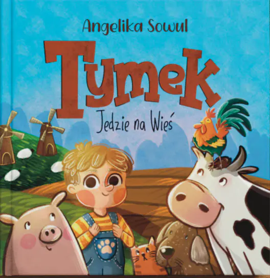 Książka - Tymek jedzie na wieś