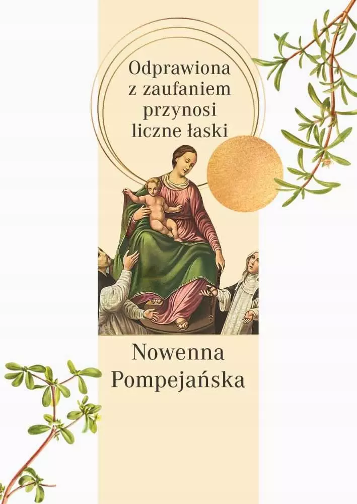Książka - Nowenna pompejańska. Odprawiona z zaufaniem...