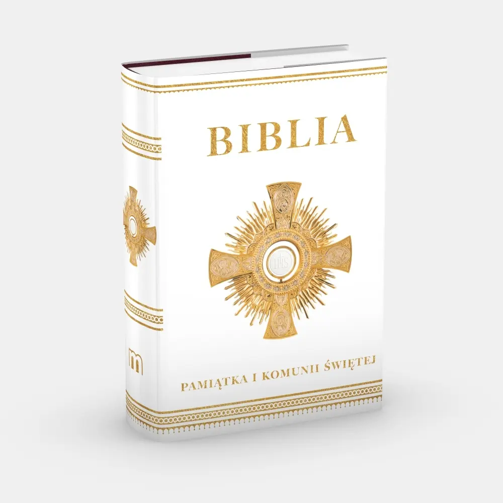 Książka - Biblia w obwolucie komunijnej