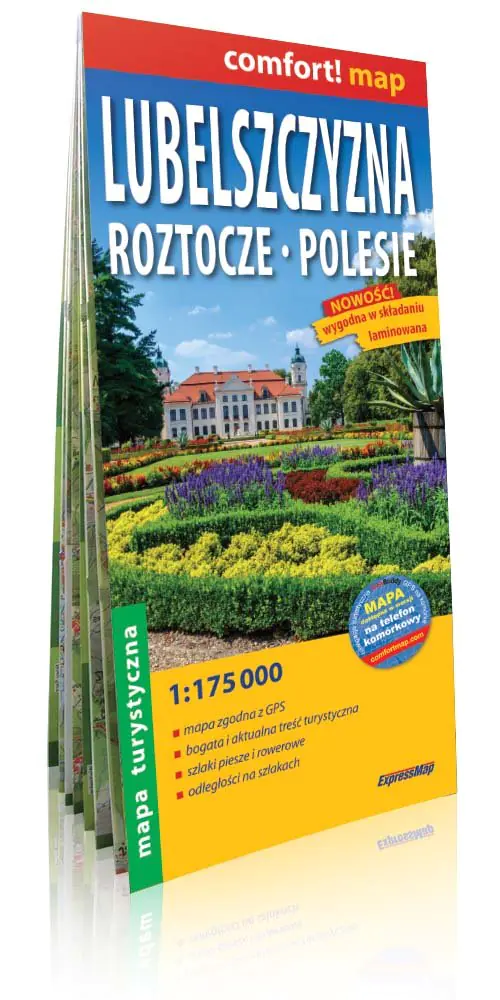 Książka - Comfort! map Lubelszczyzna 1:175 000 mapa