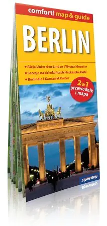 Książka - Berlin 2w1. Przewodnik i mapa