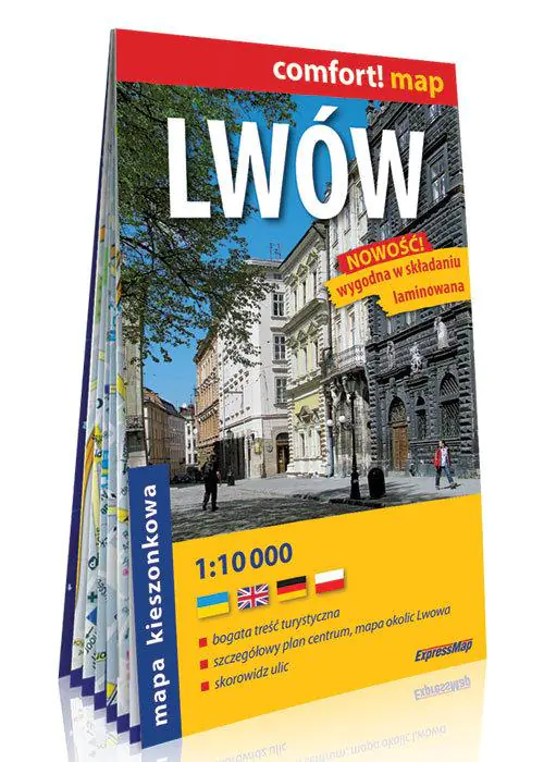 Książka - Lwów. Plan miasta 1:10 000