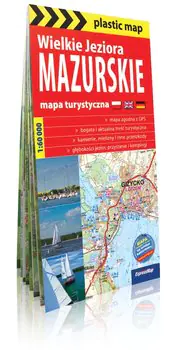 Książka - Wielkie Jeziora Mazurskie. Mapa turystyczna 1:60 000