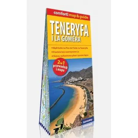 Książka - Teneryfa i La Gomera 2w1. Przewodnik i mapa