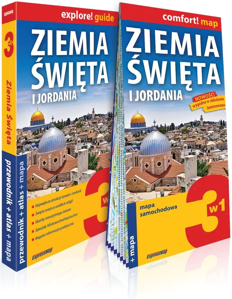 Książka - Ziemia Święta i Jordania 3w1