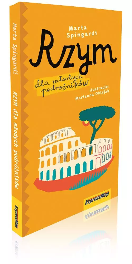 Książka - Rzym dla młodych podróżników