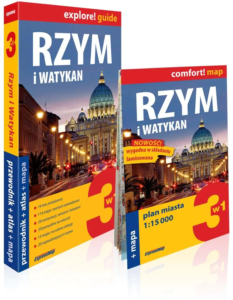 Książka - Rzym i Watykan