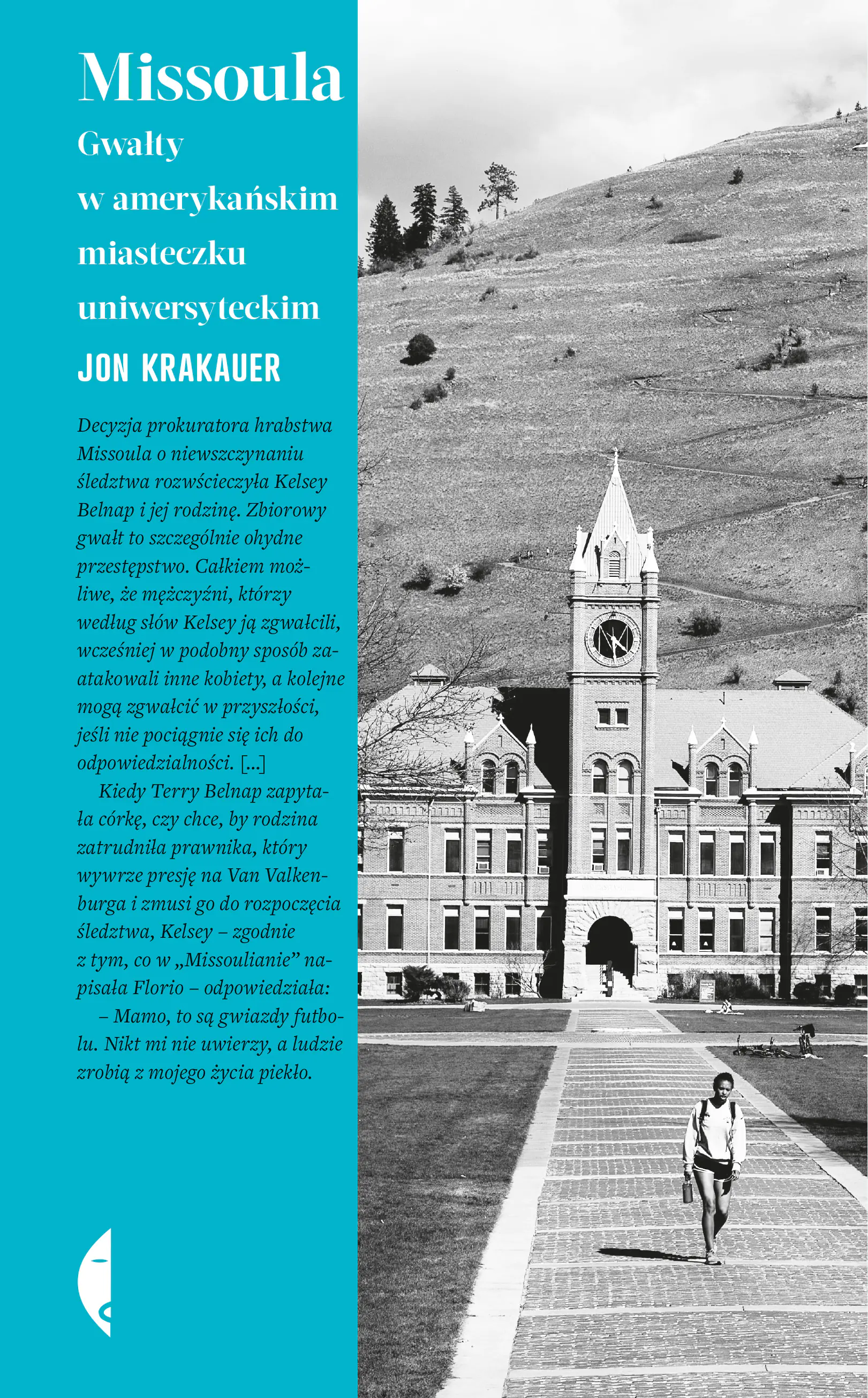 Książka - Missoula. Gwałty w amerykańskim miasteczku uniwersyteckim