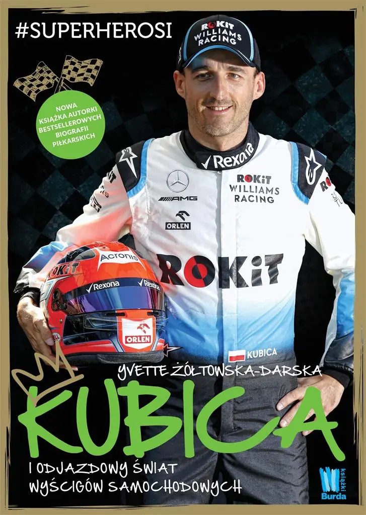 Książka - Kubica i odjazdowy świat wyścigów samochodowych
