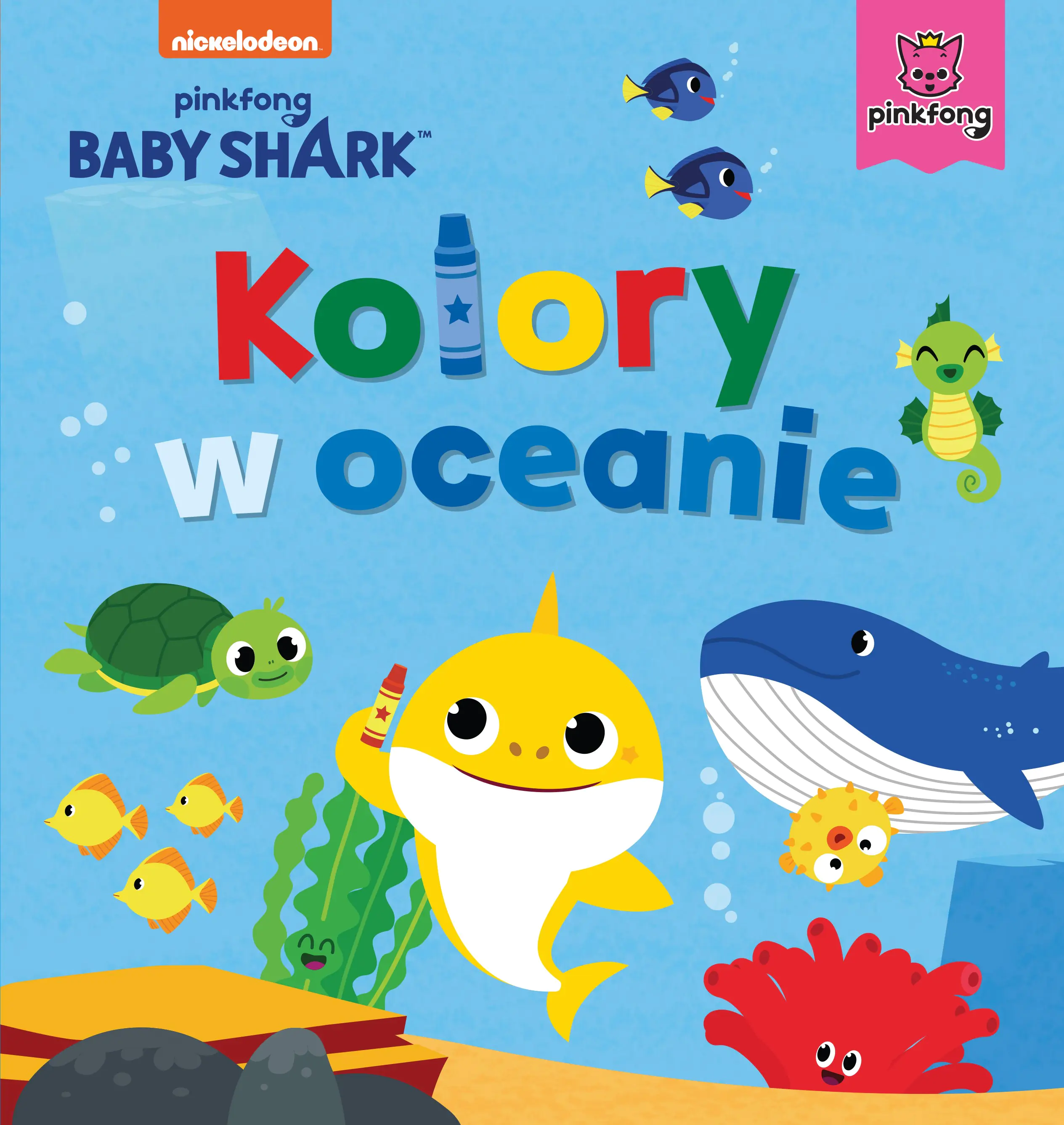Książka - Baby Shark. Kolory w oceanie