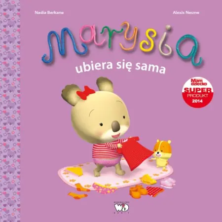 Książka - Marysia ubiera się sama