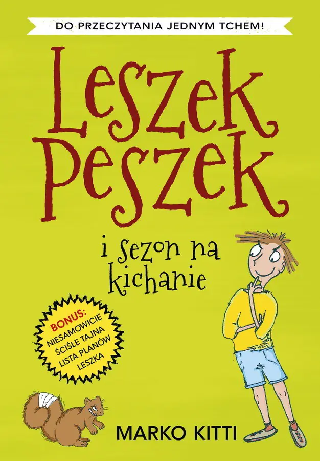 Książka - Leszek Peszek i sezon na kichanie