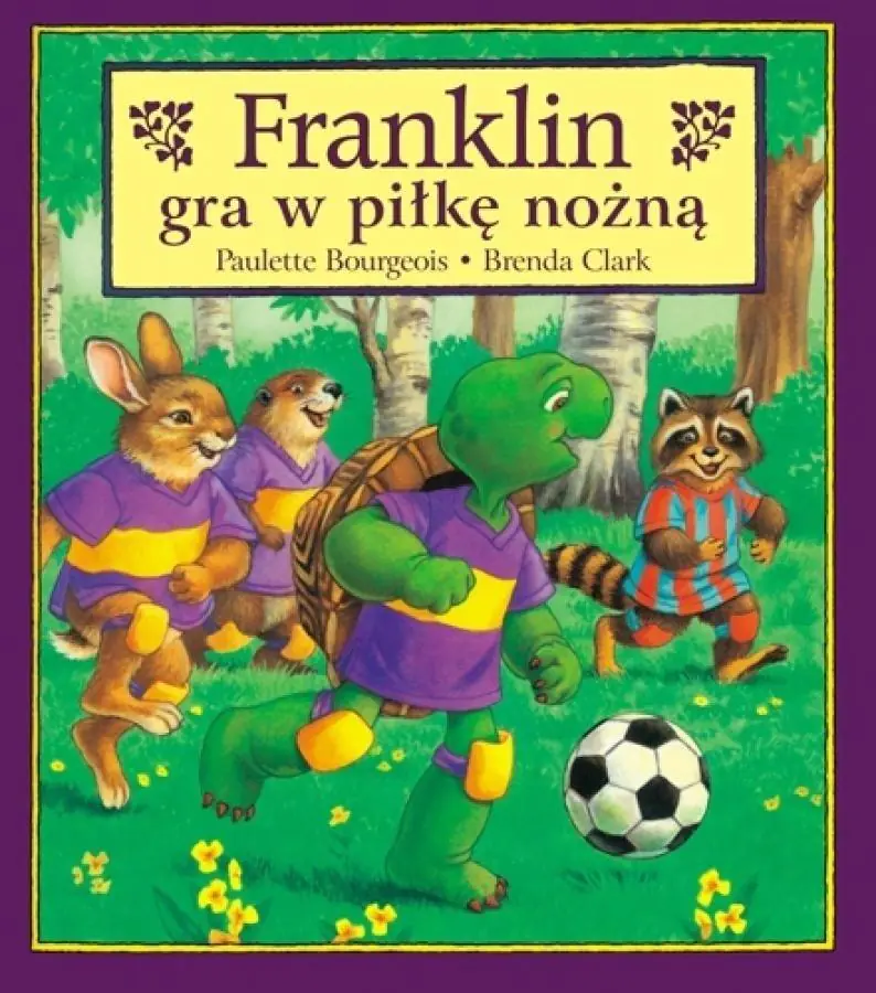 Książka - Franklin gra w piłkę nożną