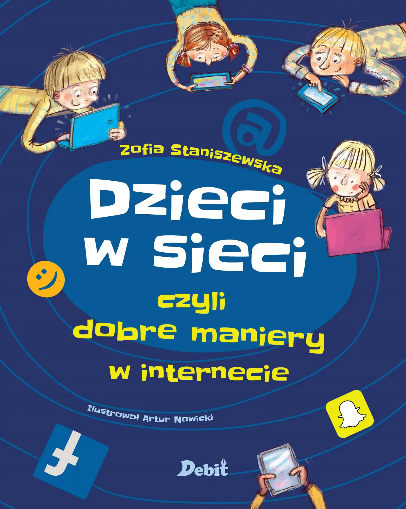Książka - Dzieci w sieci, czyli dobre maniery w internecie