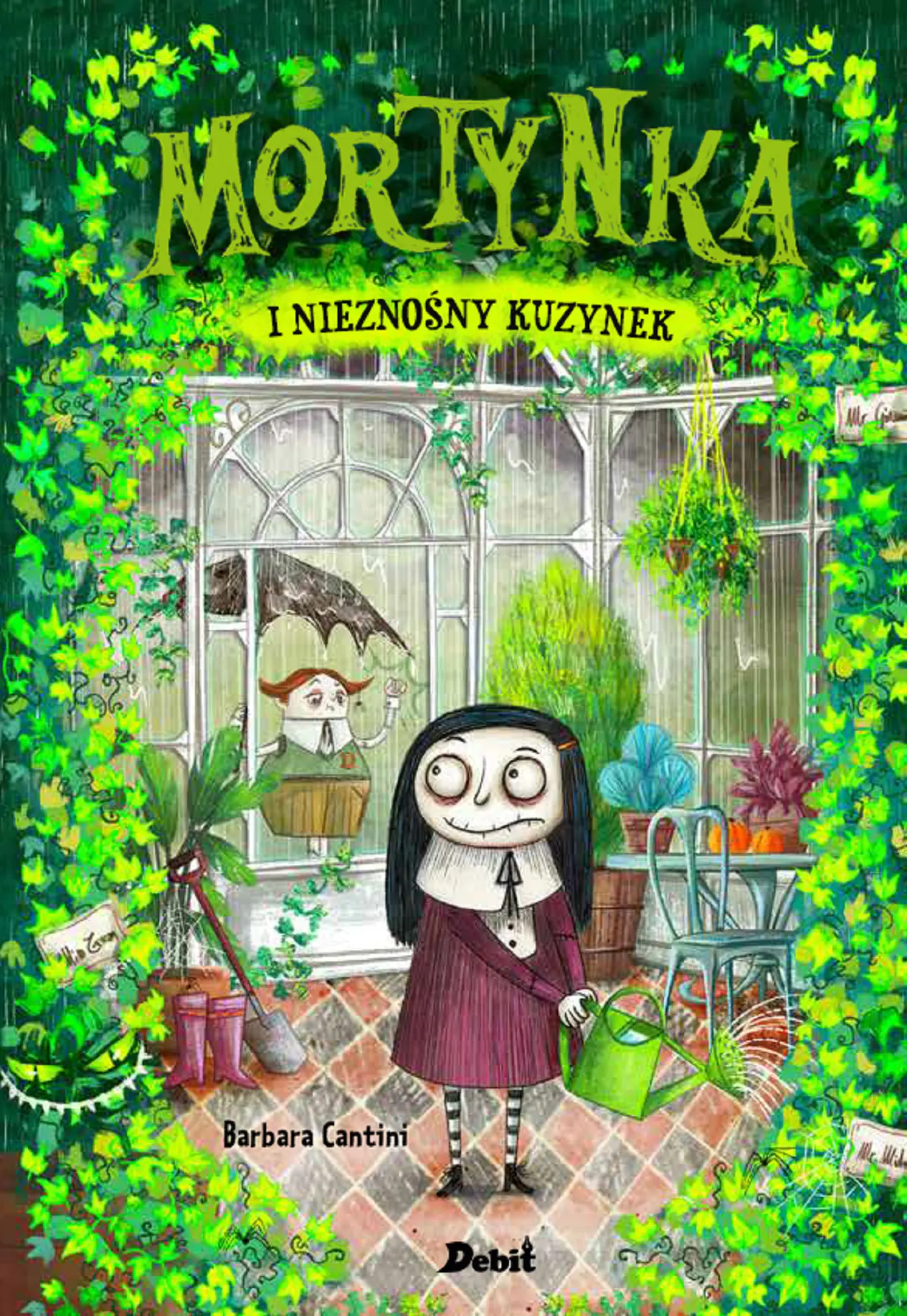 Książka - Mortynka i nieznośny kuzynek