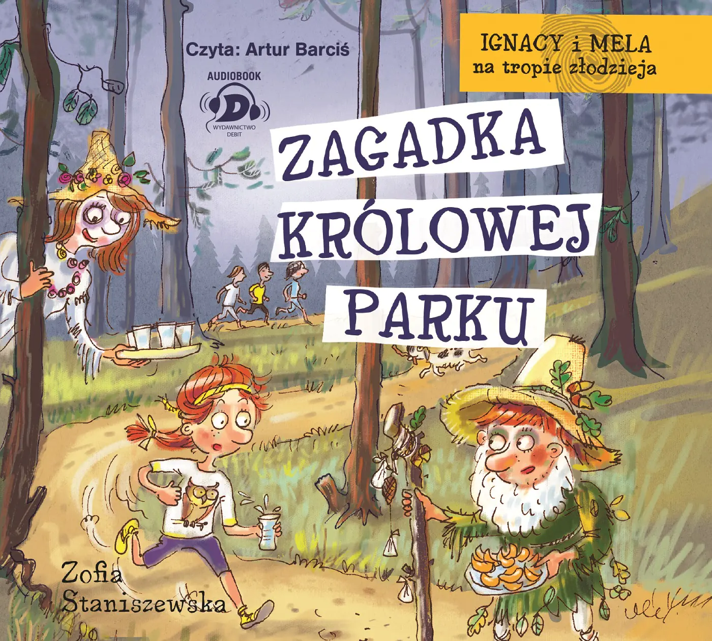 Książka - Zagadka Królowej Parku. Ignacy i Mela na tropie złodzieja
