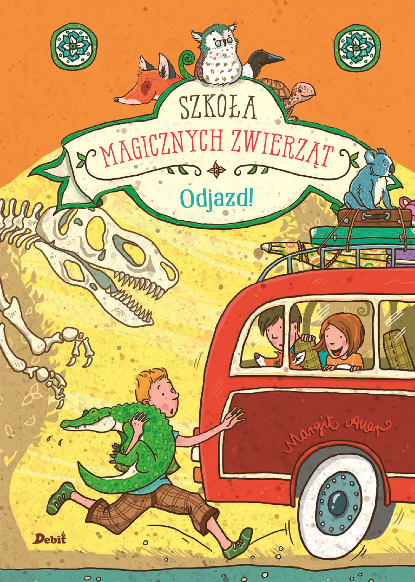 Książka - Odjazd. Szkoła magicznych zwierząt. Tom 4