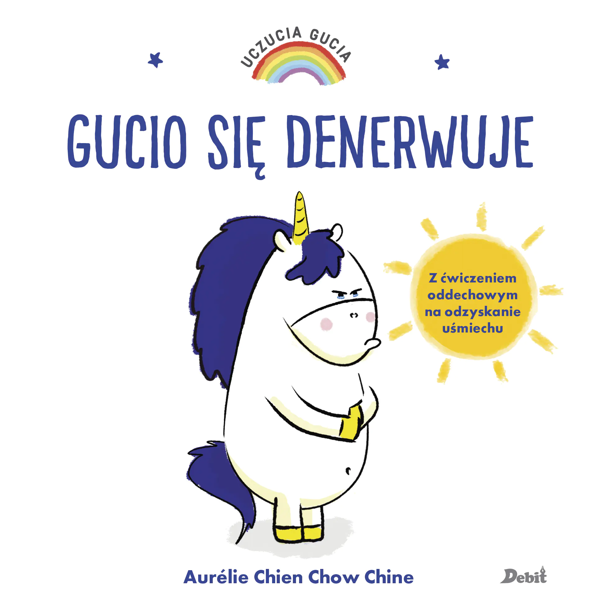Książka - Gucio się denerwuje. Uczucia Gucia