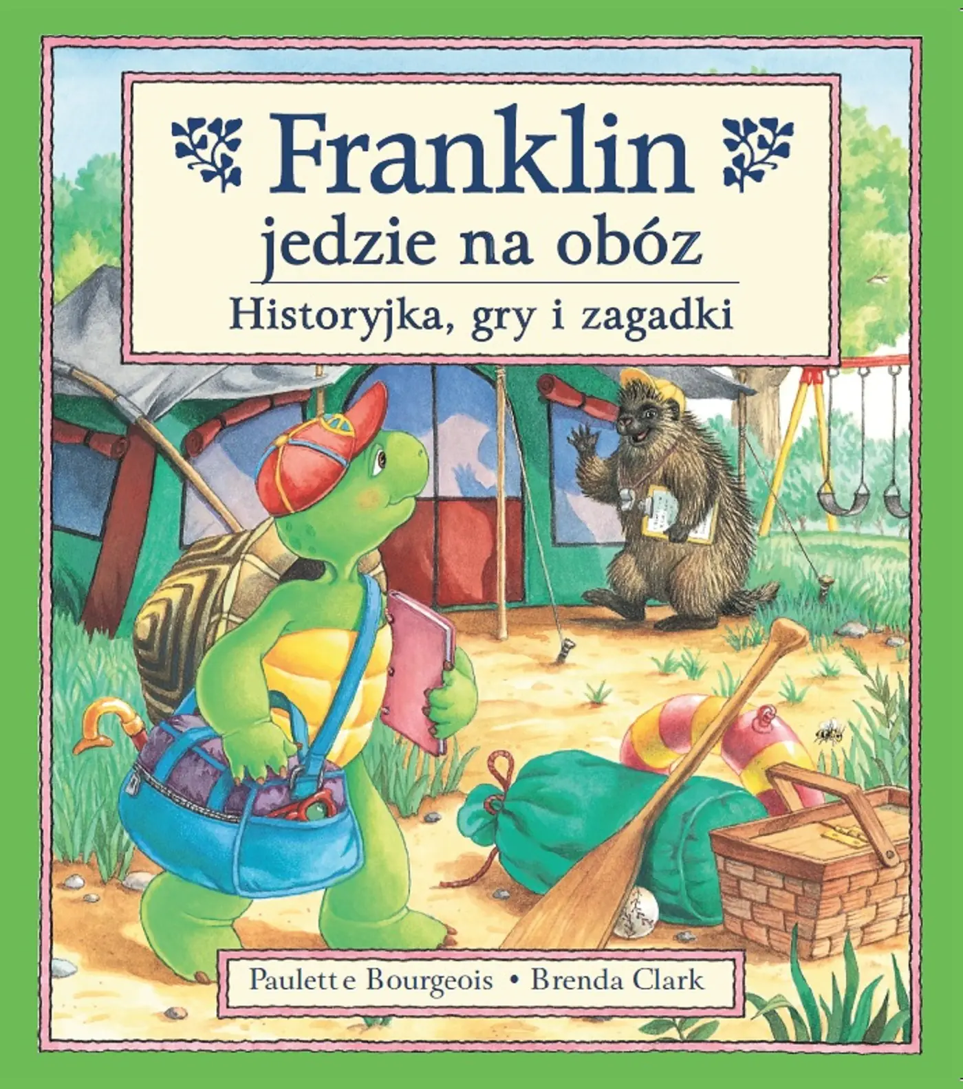 Książka - Franklin jedzie na obóz