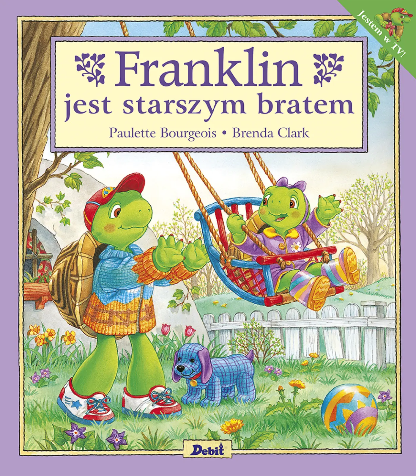 Książka - Franklin jest starszym bratem
