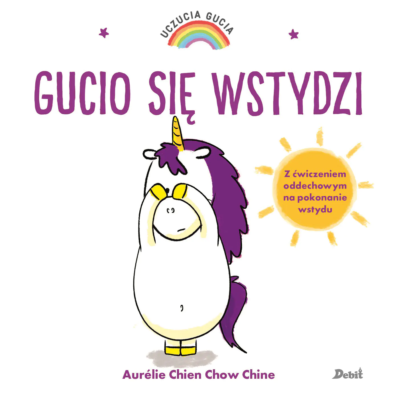 Książka - Uczucia Gucia. Gucio się wstydzi