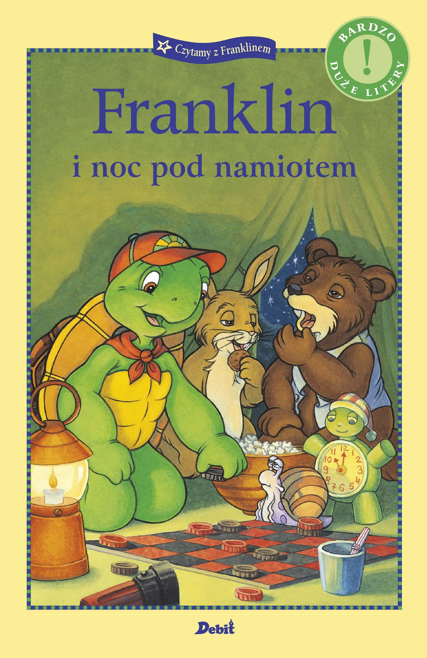 Książka - Franklin i noc pod namiotem