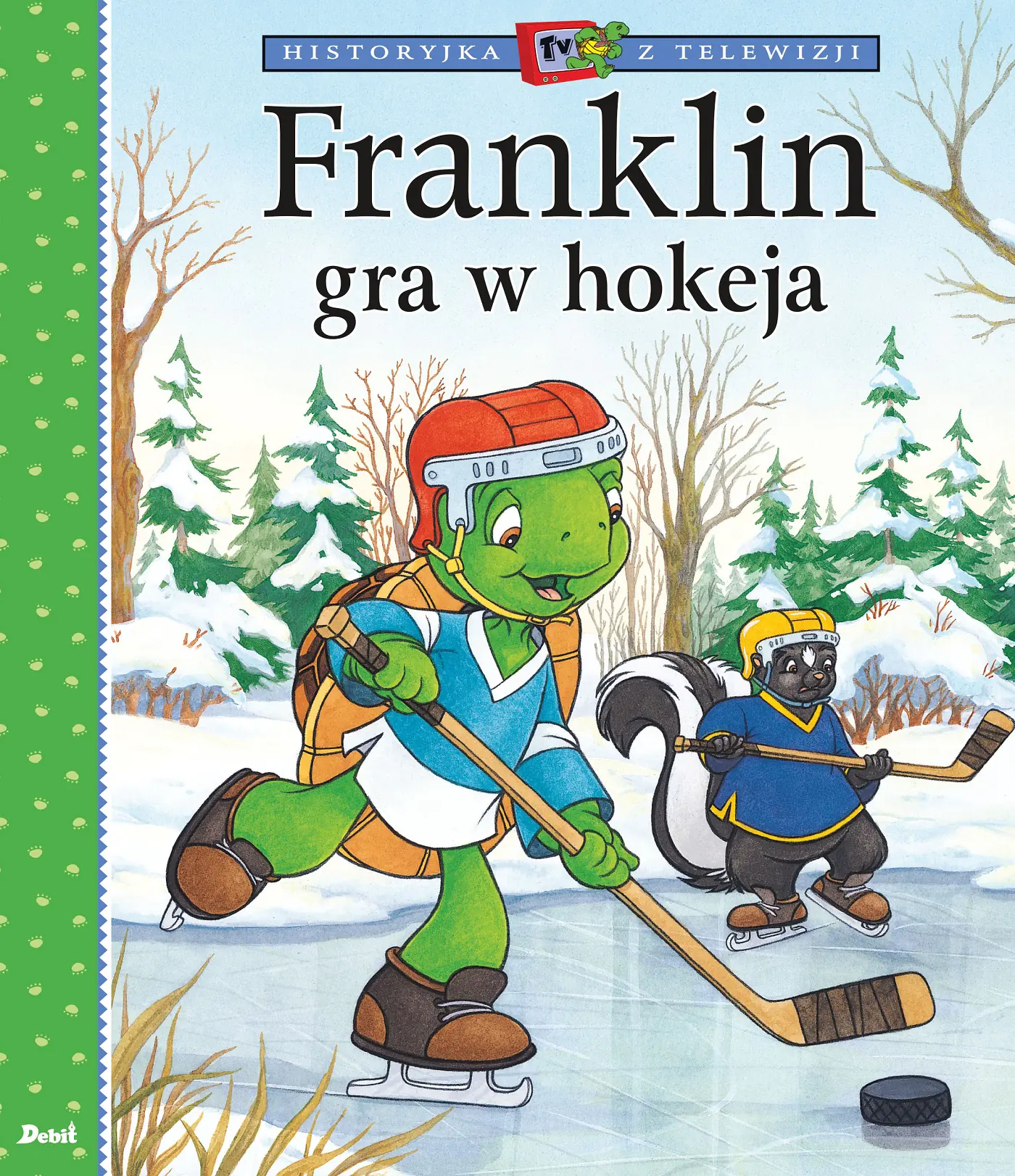 Książka - Franklin gra w hokeja