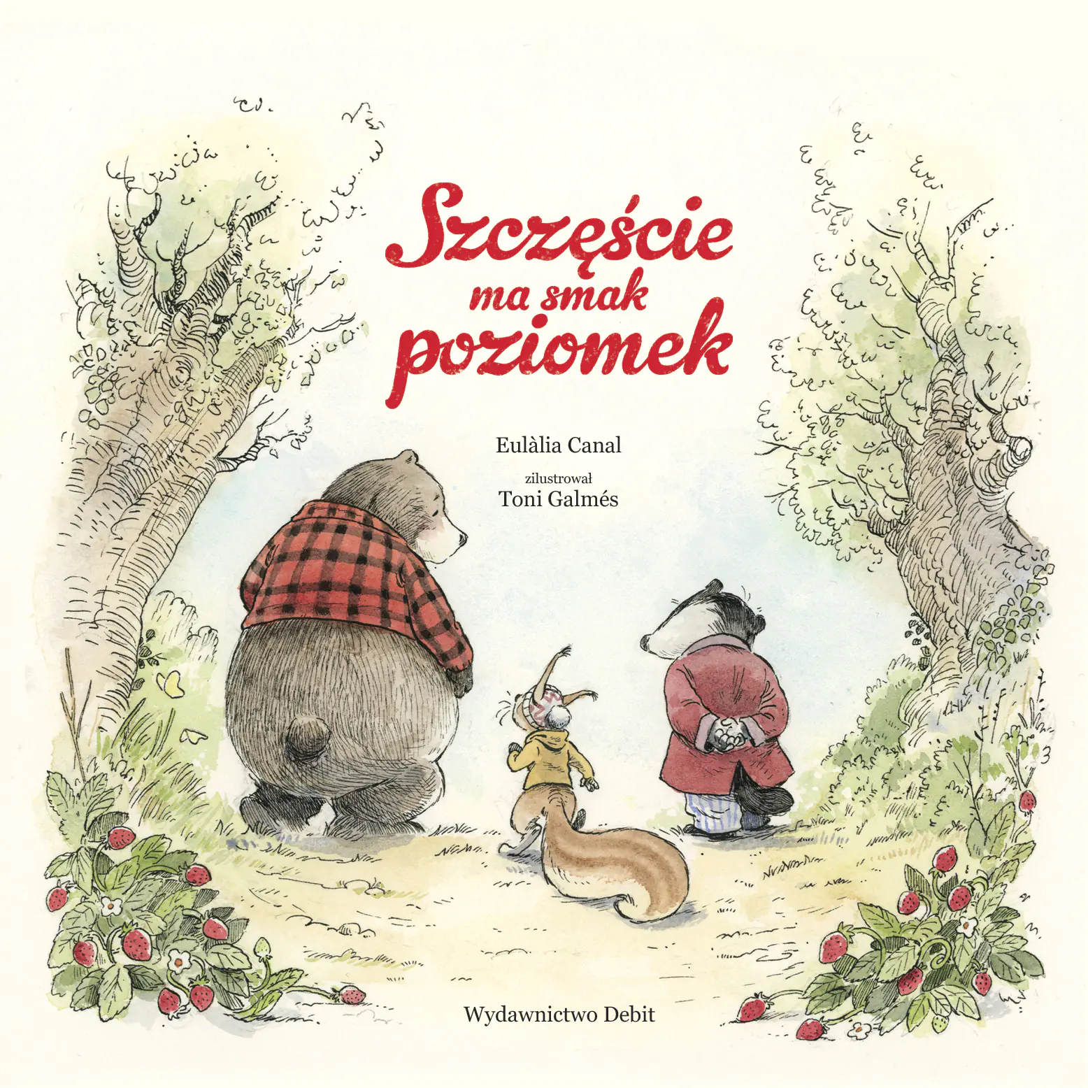 Książka - Szczęście ma smak poziomek