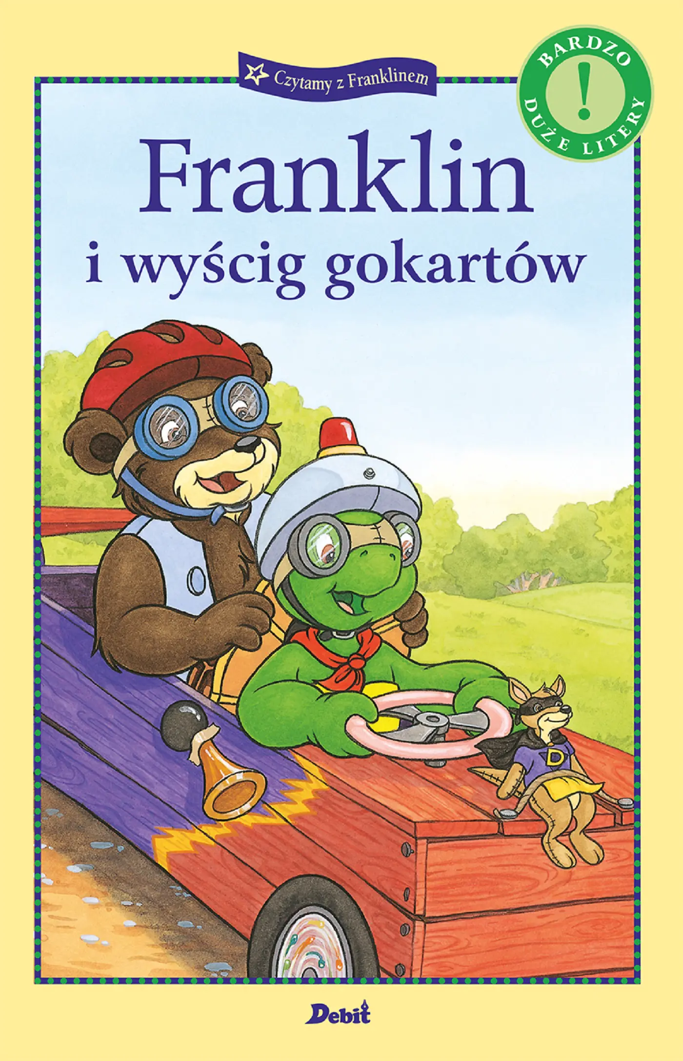 Książka - Franklin i wyścig gokartów