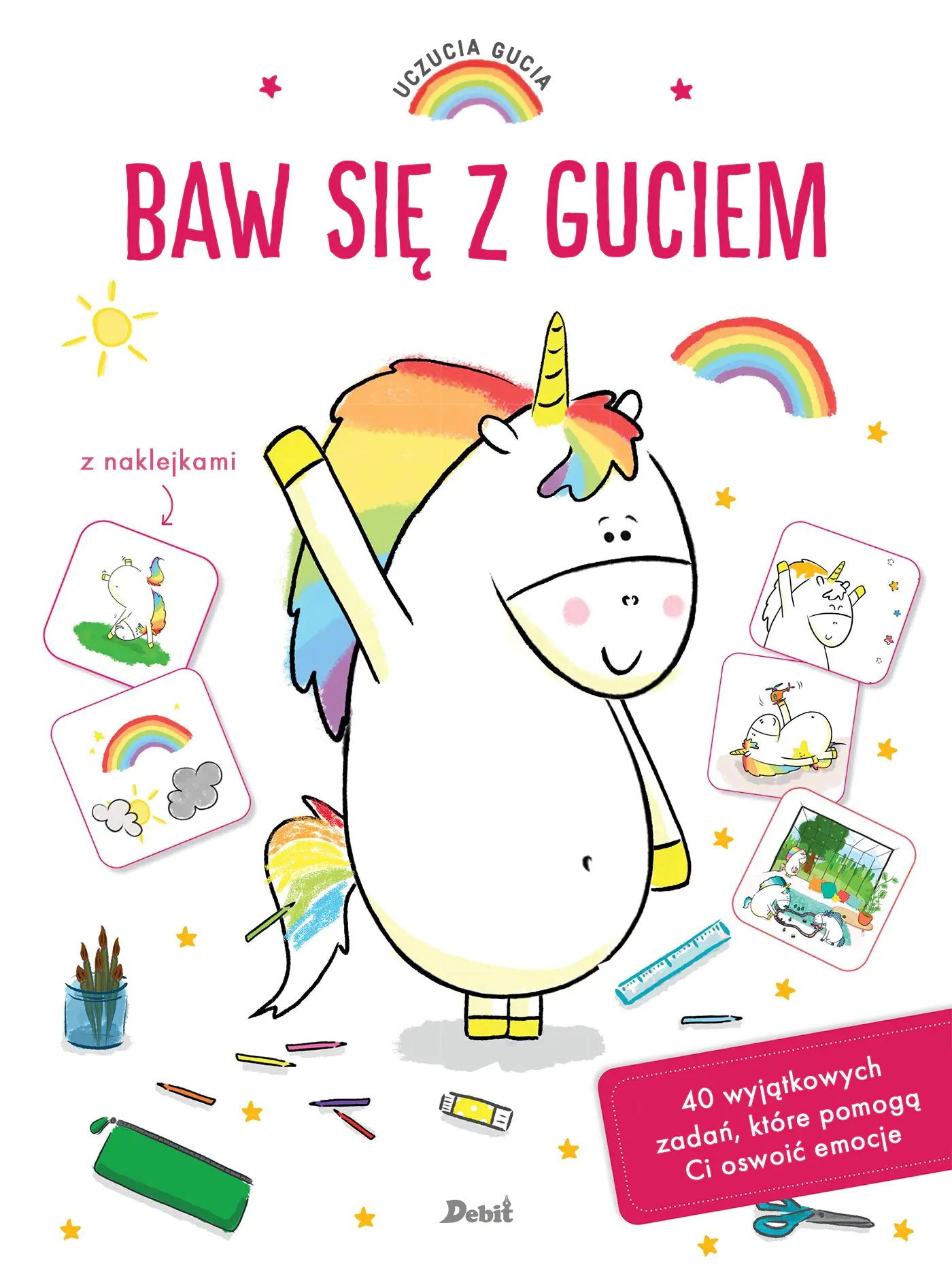 Książka - Uczucia Gucia. Baw się z Guciem