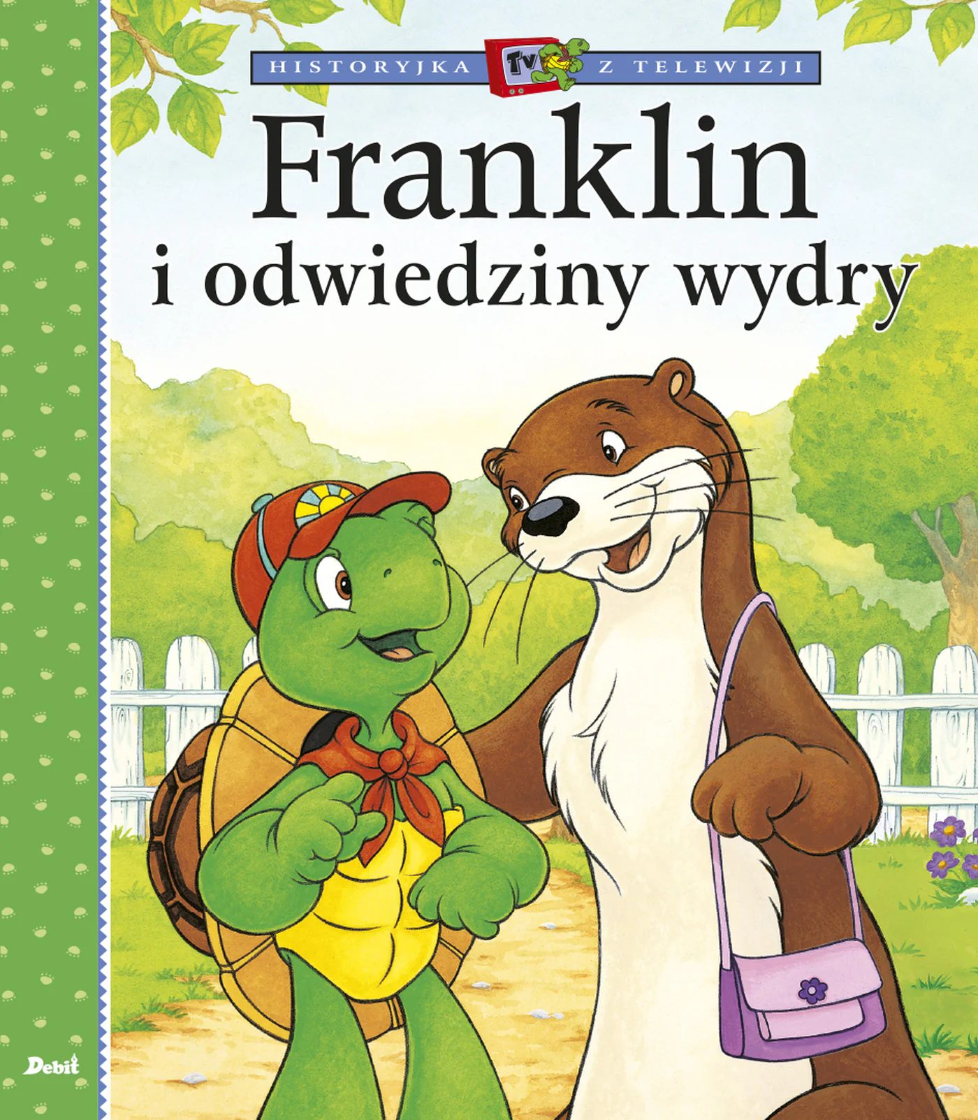 Książka - Historyjka z telewizji. Franklin i odwiedziny wydry