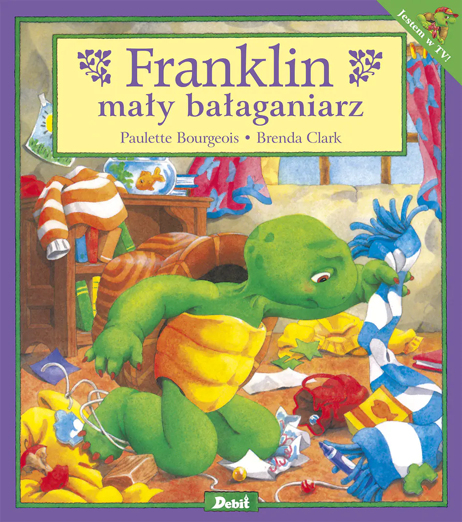 Książka - Franklin. Franklin mały bałaganiarz