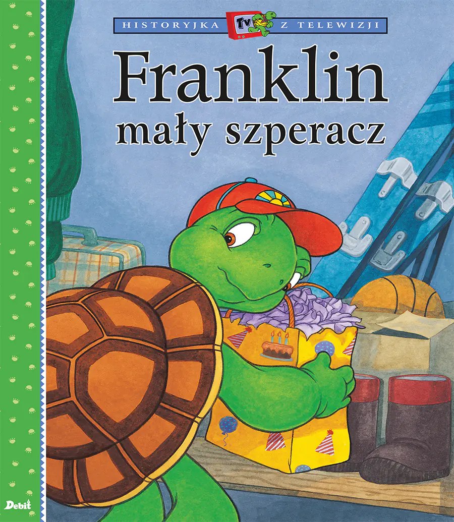 Książka - Historyjka z telewizji. Franklin mały szperacz