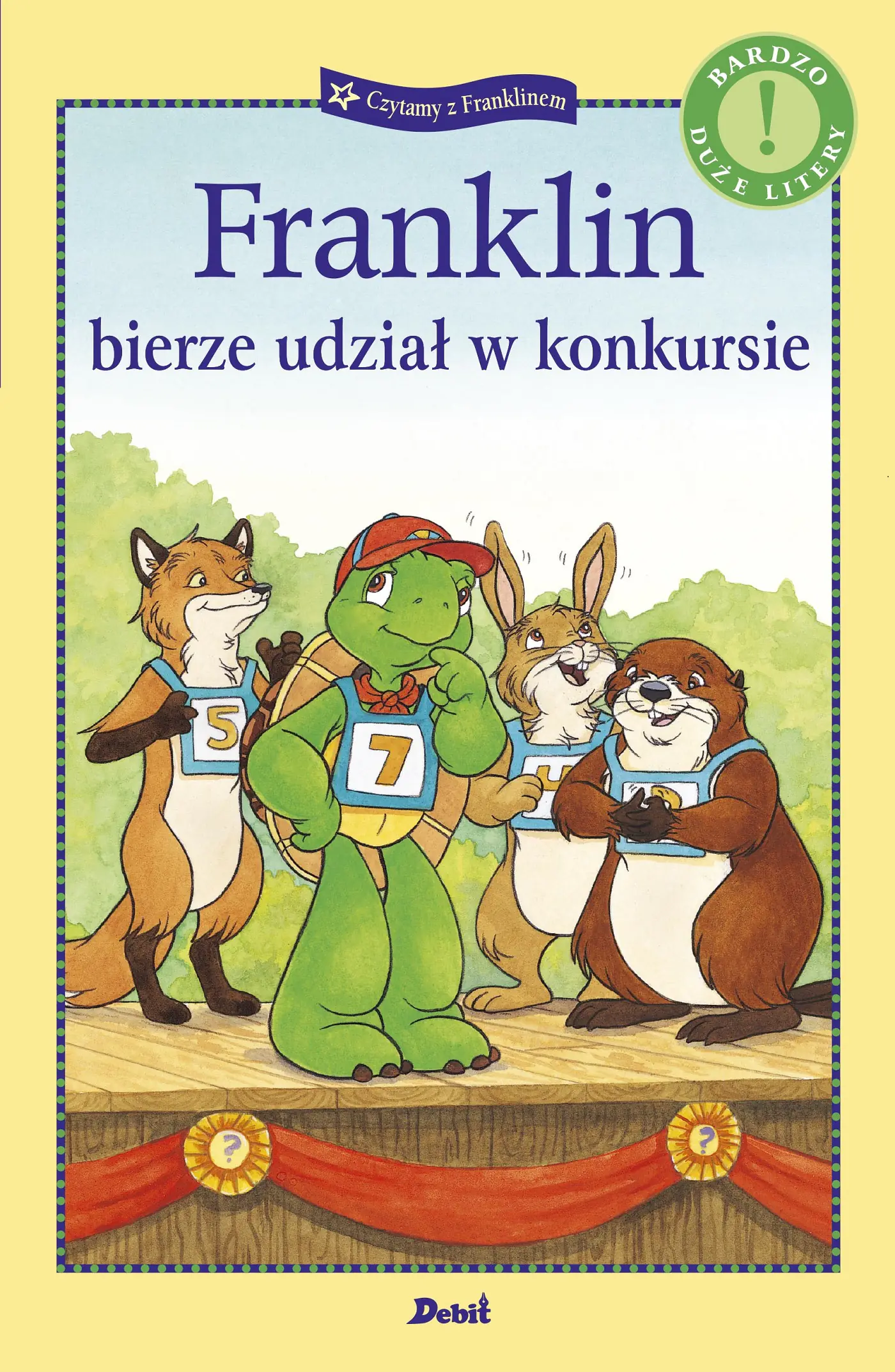 Książka - Czytamy z Franklinem. Franklin bierze udział w konkursie