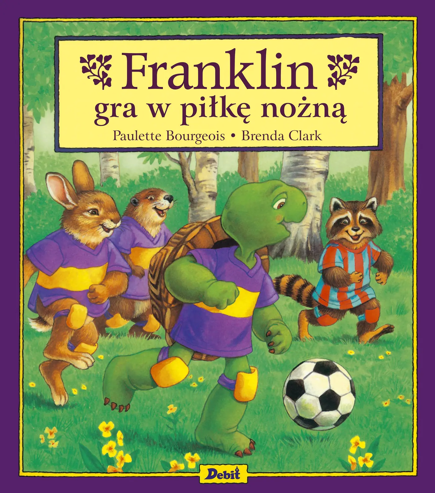 Książka - Franklin. Franklin gra w piłkę nożną