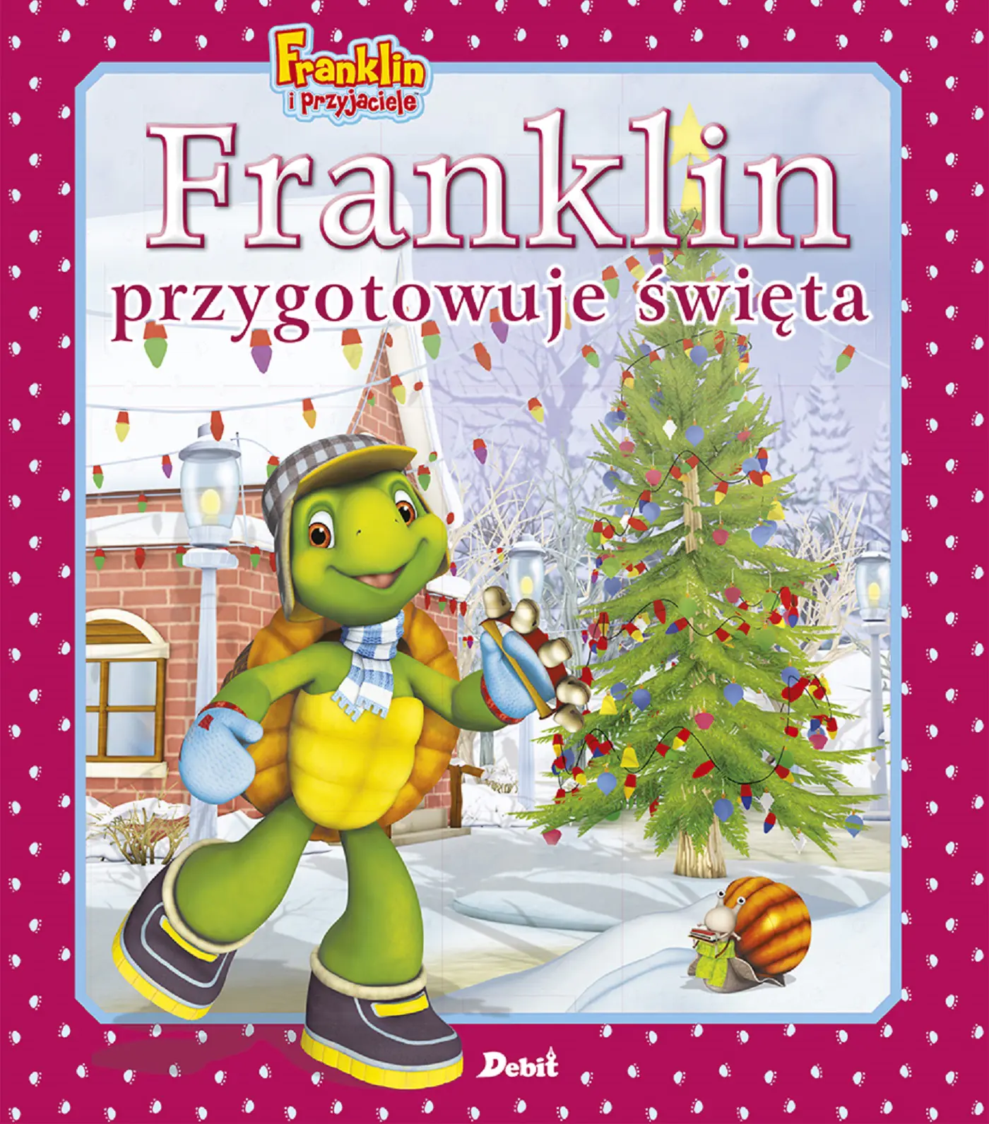 Książka - Franklin przygotowuje święta. Franklin i przyjaciele
