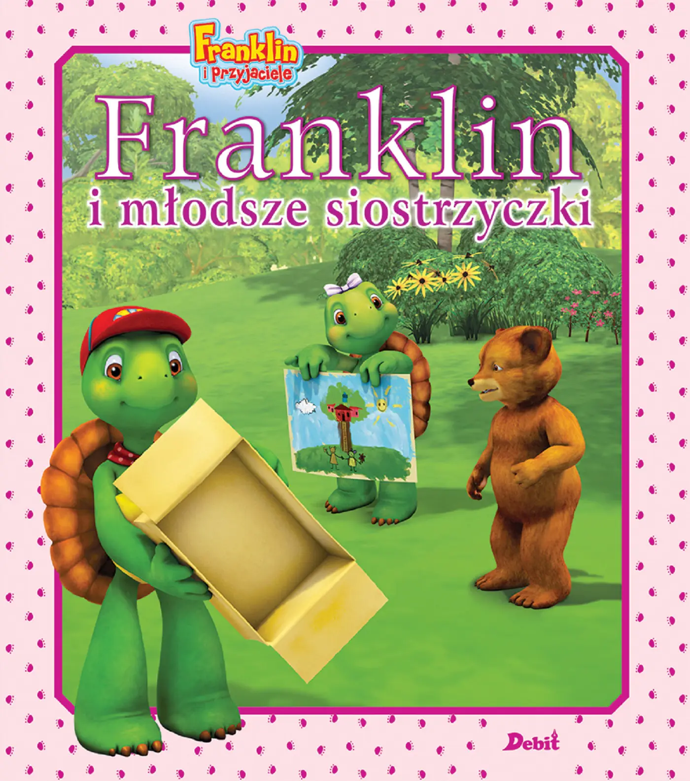 Książka - Franklin i młodsze siostrzyczki