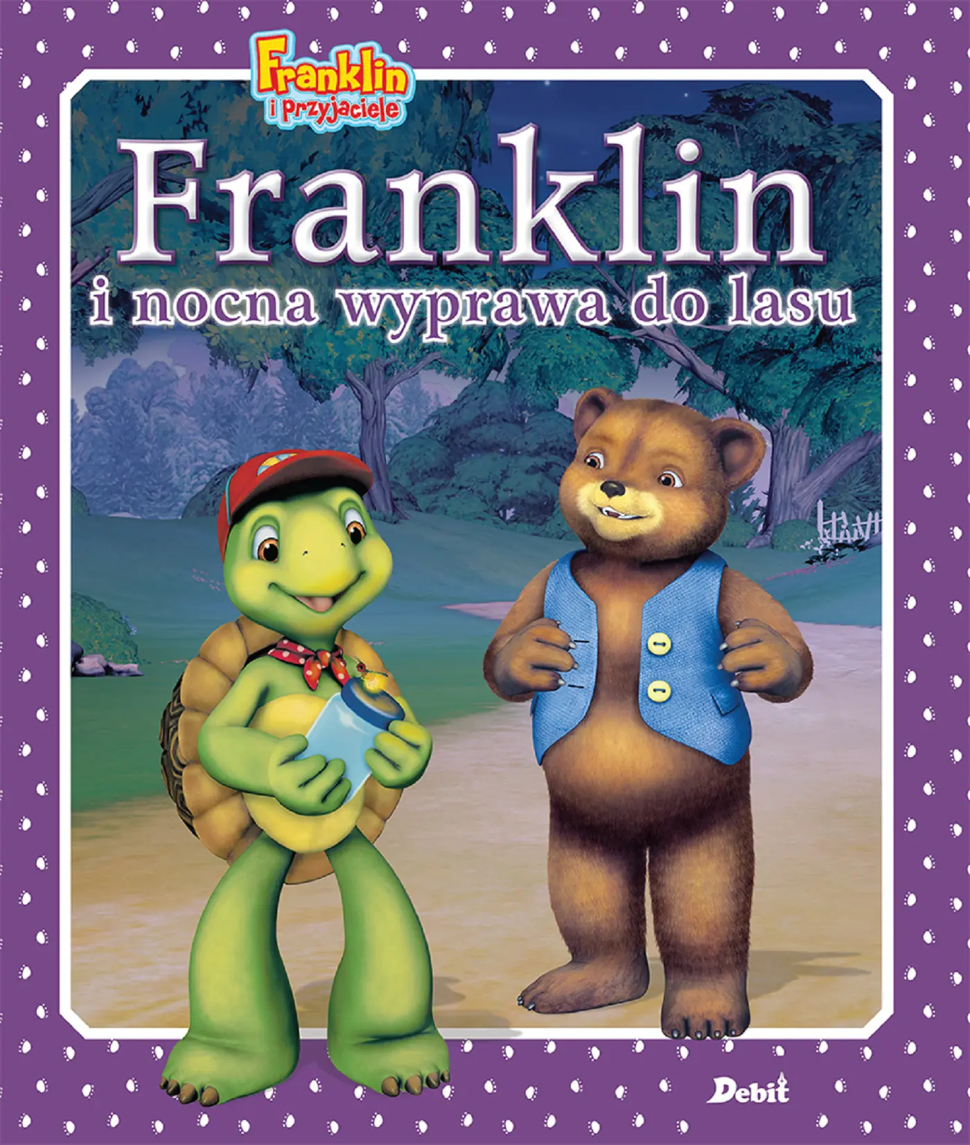 Książka - Franklin i przyjaciele. Franklin i nocna wyprawa do lasu