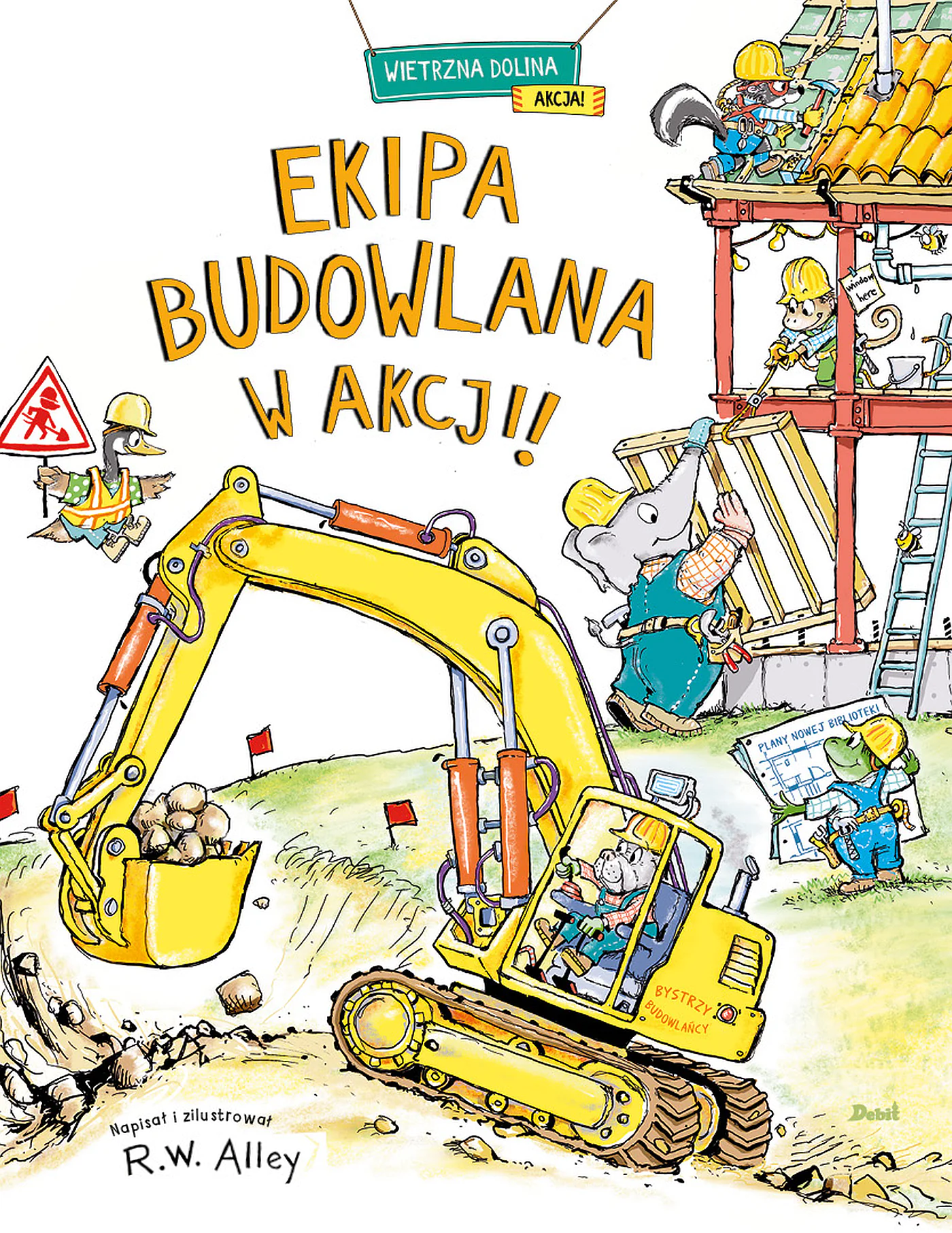 Książka - Ekipa budowlana w akcji
