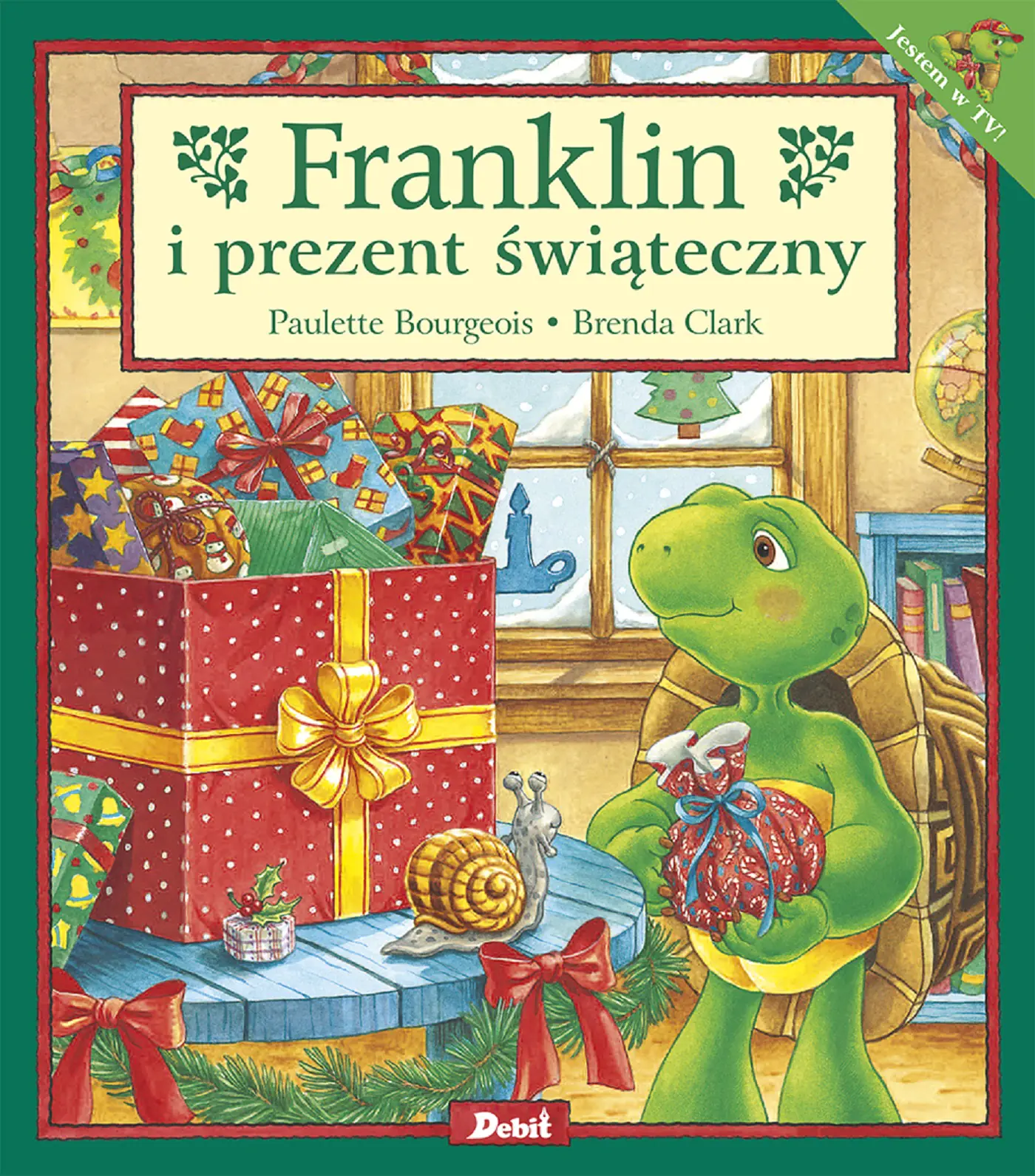 Książka - Franklin. Franklin i prezent świąteczny