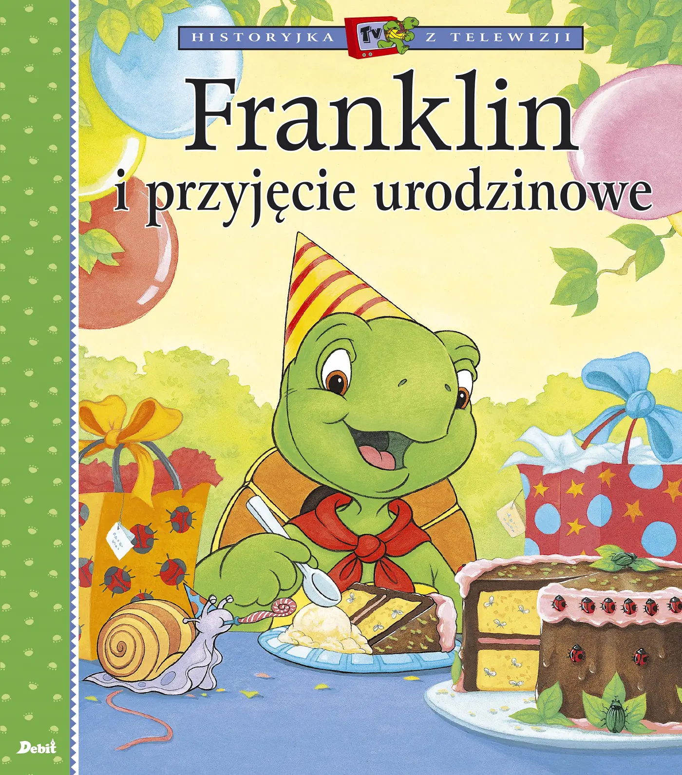 Książka - Historyjka z telewizji. Franklin i przyjęcie urodzinowe