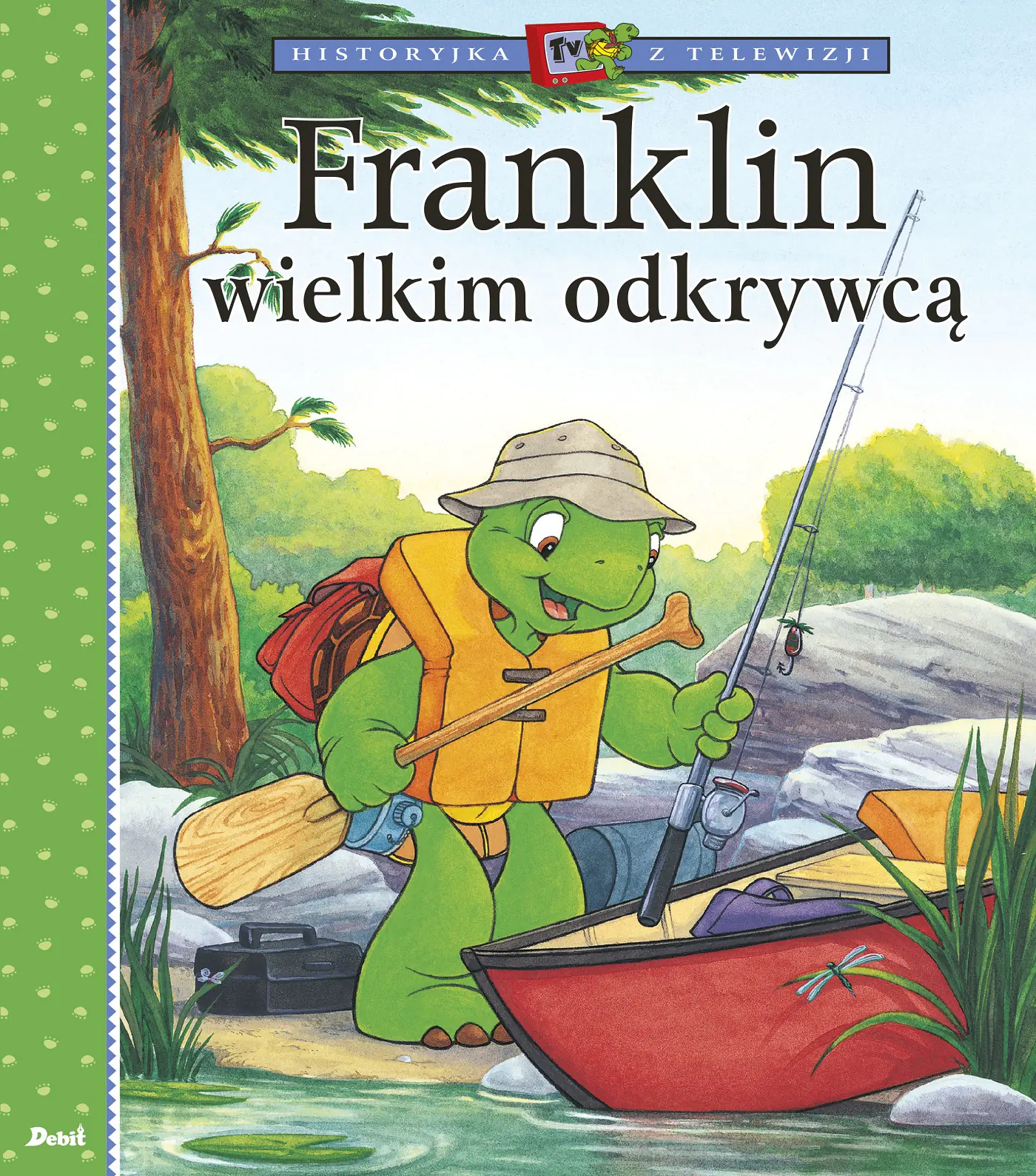 Książka - Historyjka z telewizji. Franklin wielkim odkrywcą