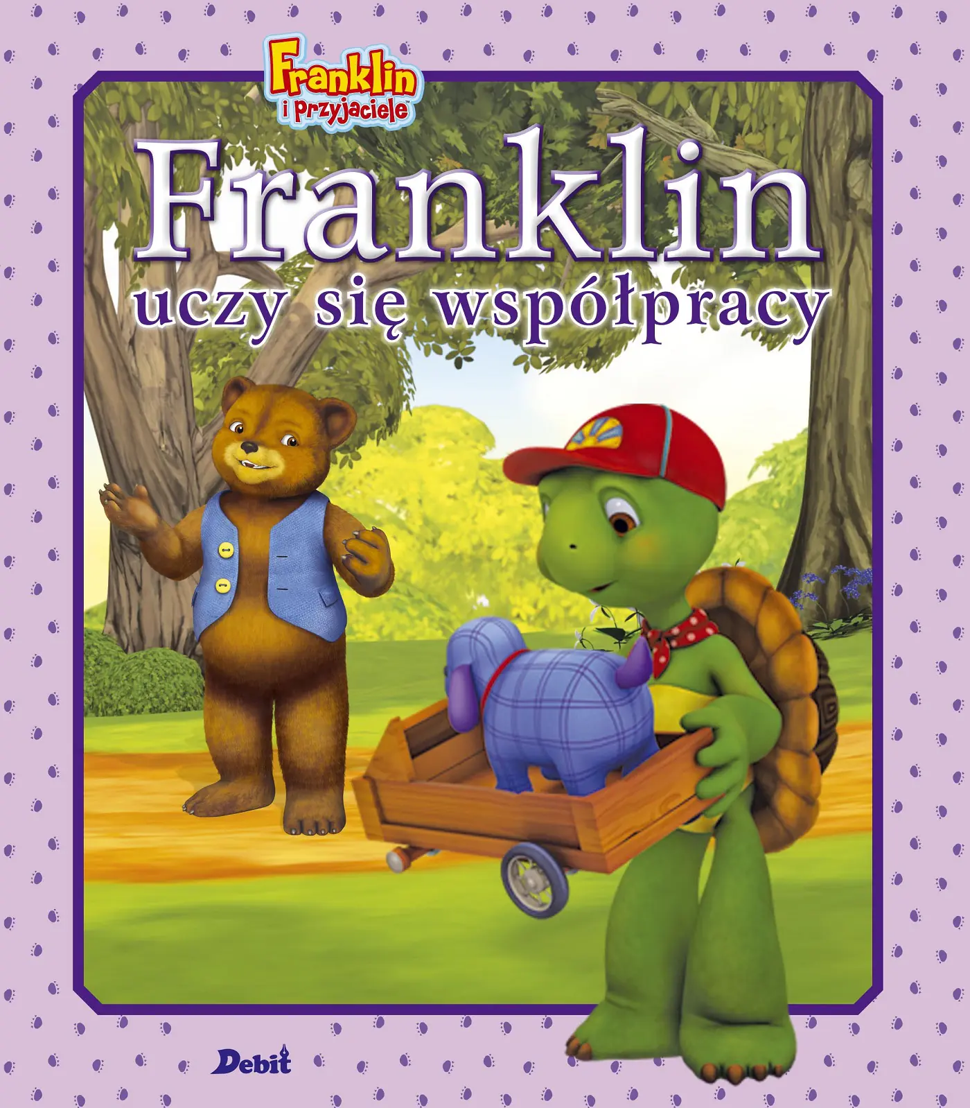 Książka - Franklin i przyjaciele. Franklin uczy się współpracy