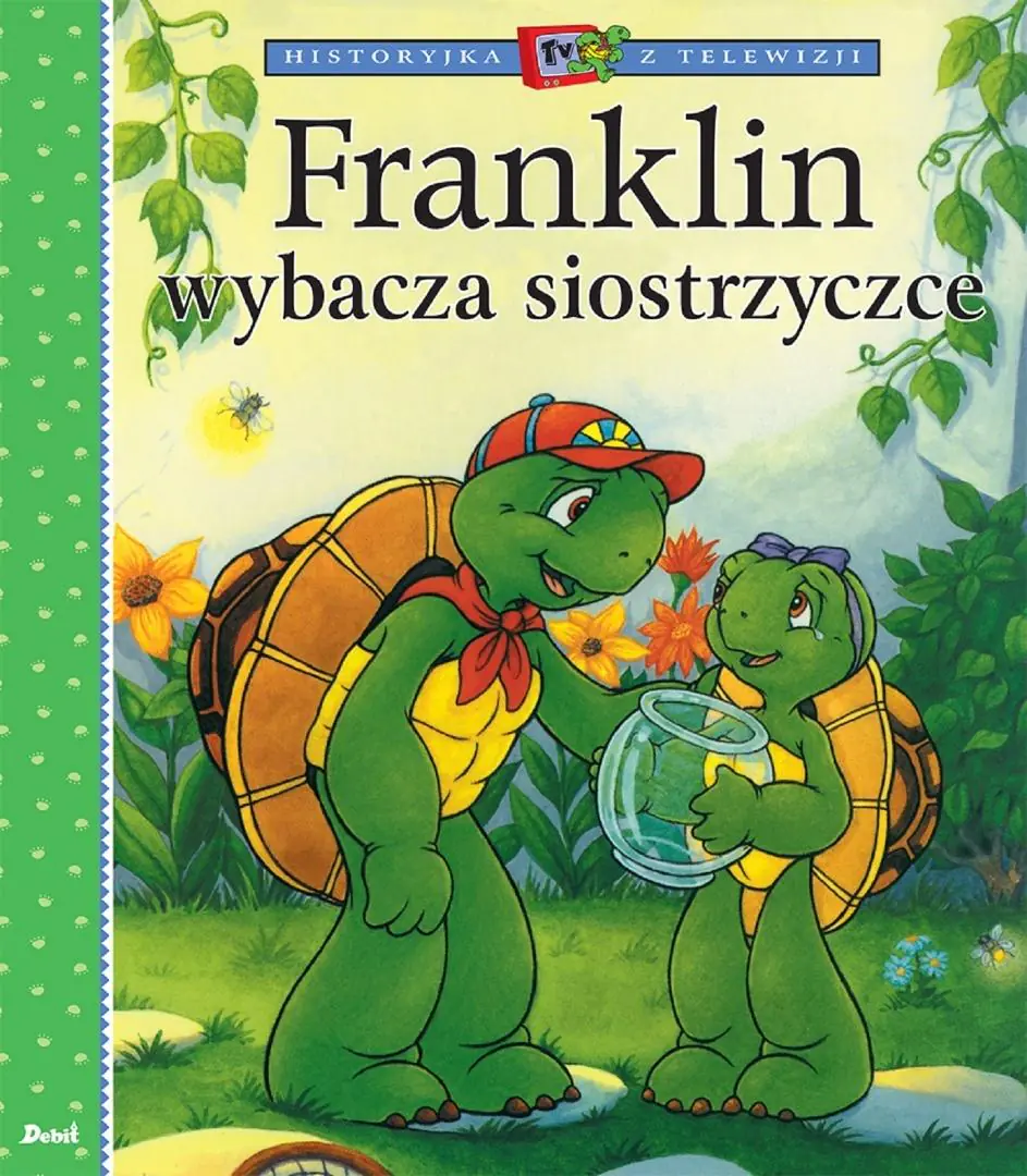 Książka - Historyjka z telewizji. Franklin wybacza siostrzyczce