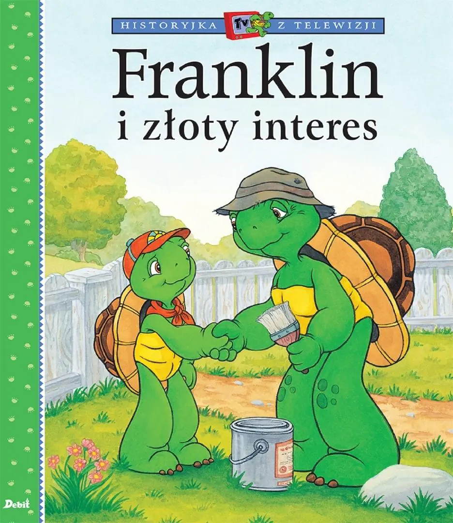 Książka - Historyjka z telewizji. Franklin i złoty interes