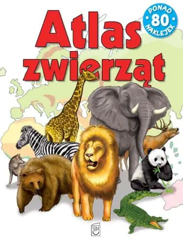 Książka - Atlas zwierząt