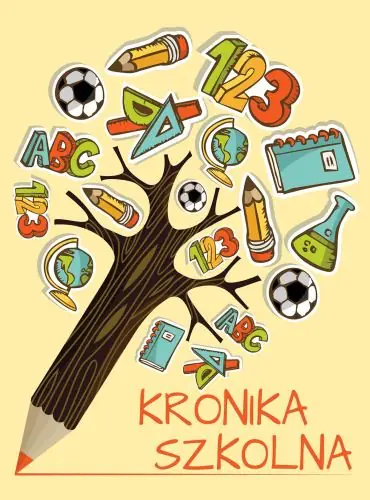 Książka - Kronika szkolna