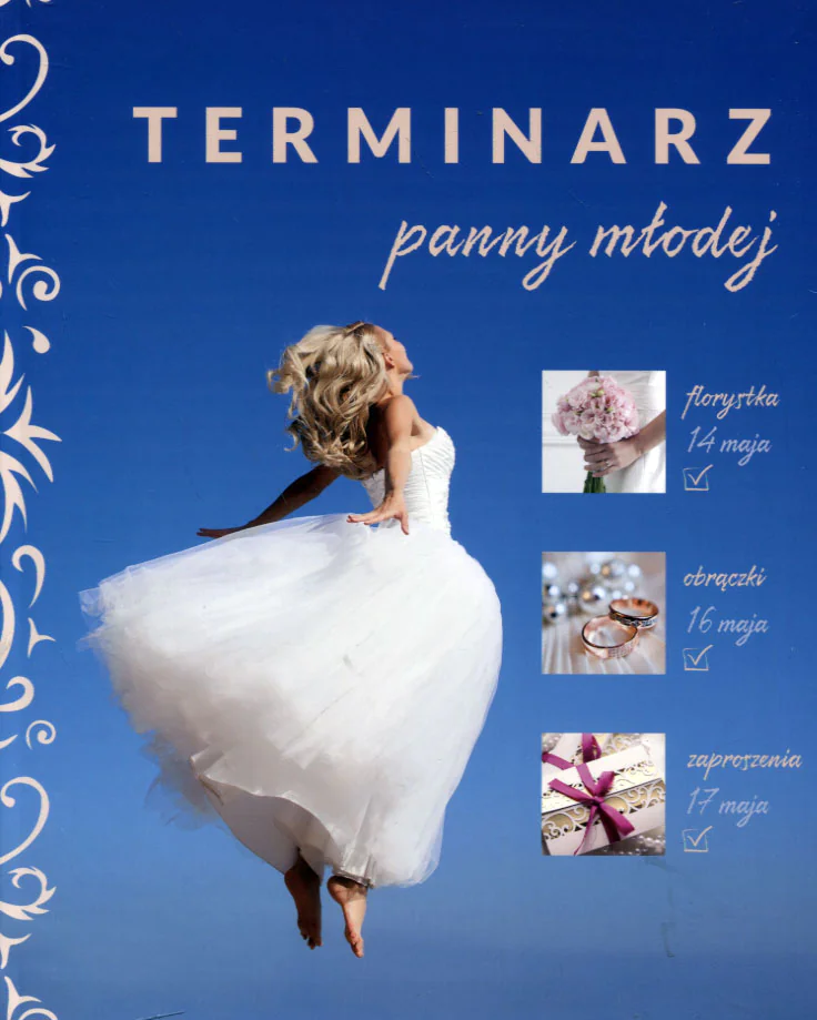 Książka - Terminarz panny młodej