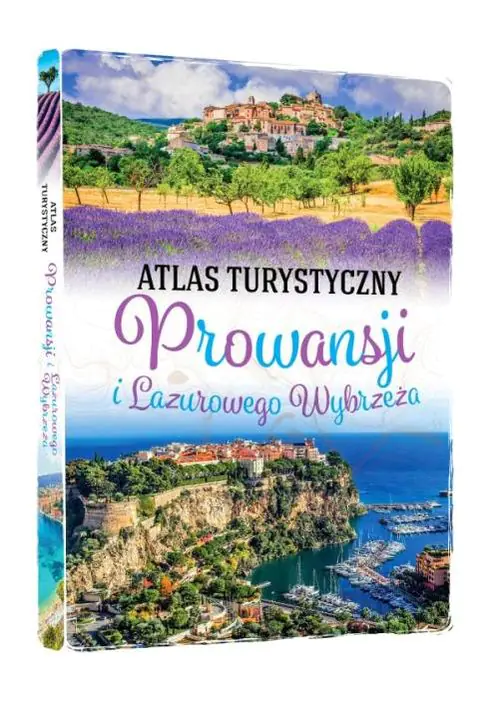 Książka - Atlas turystyczny Prowansji i Lazurowego Wybrzeża